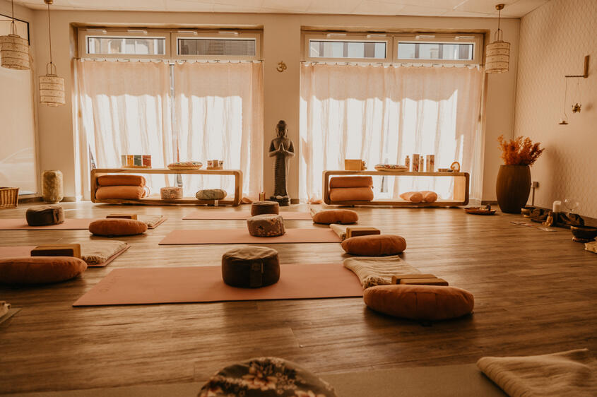 Hier könnte deine Matte liegen Hier könnte deine Matte liegen